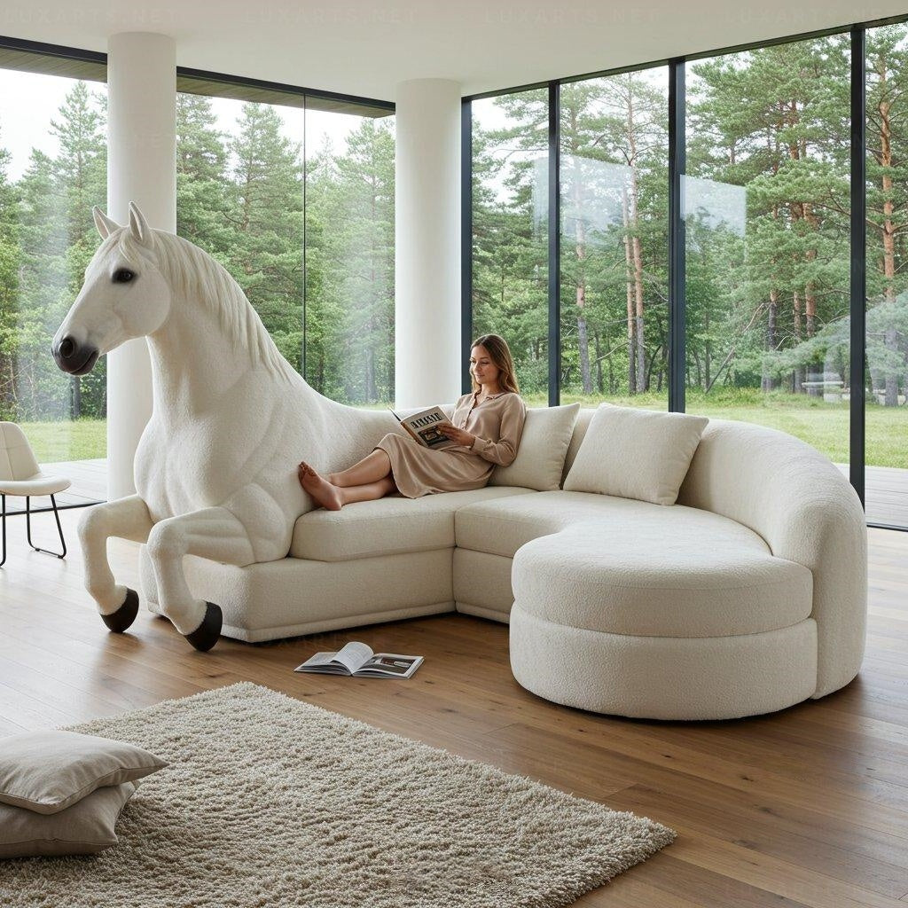 Horse Shaped Sofa — Unique & Stylish Furniture