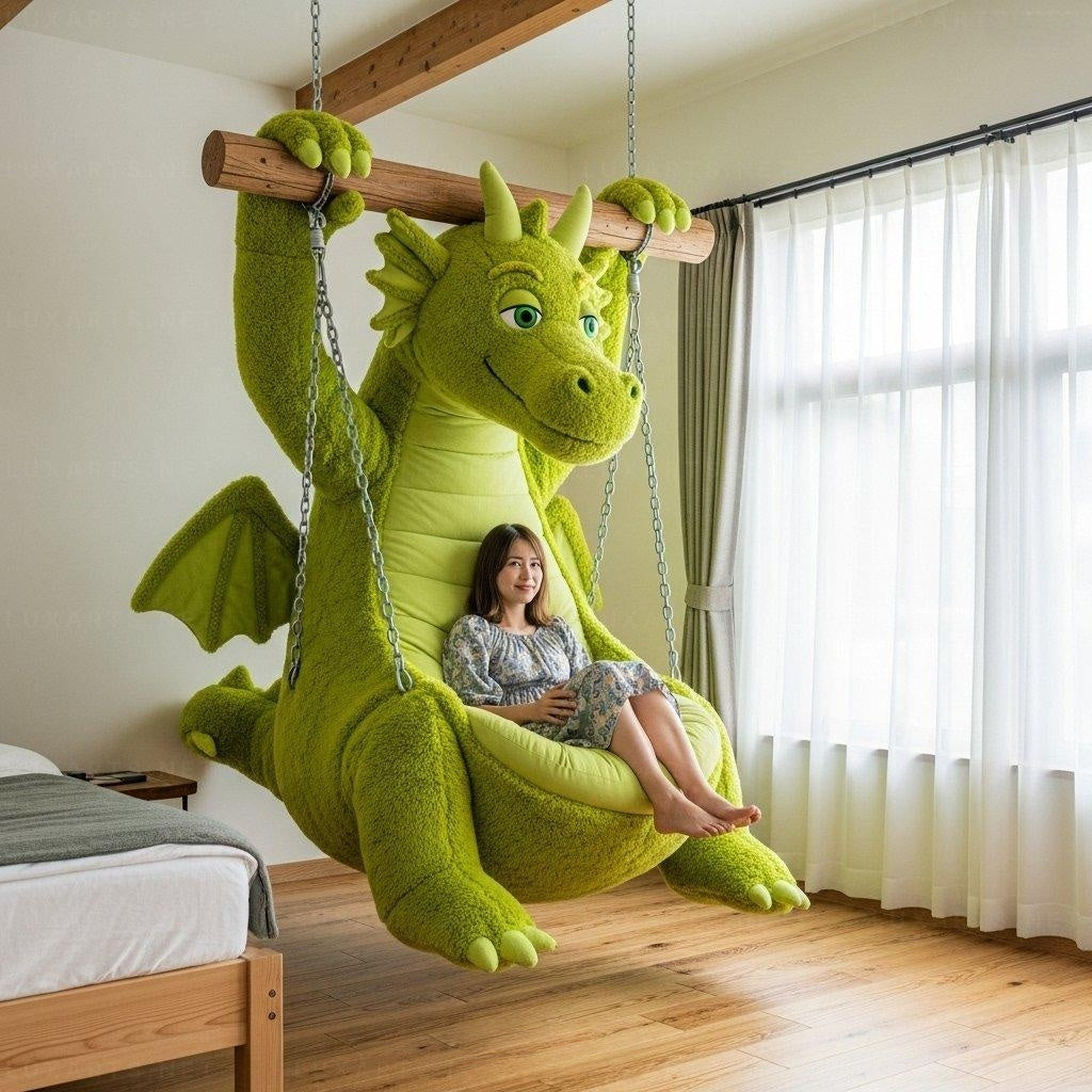 Dragon Shaped Swing Lounger