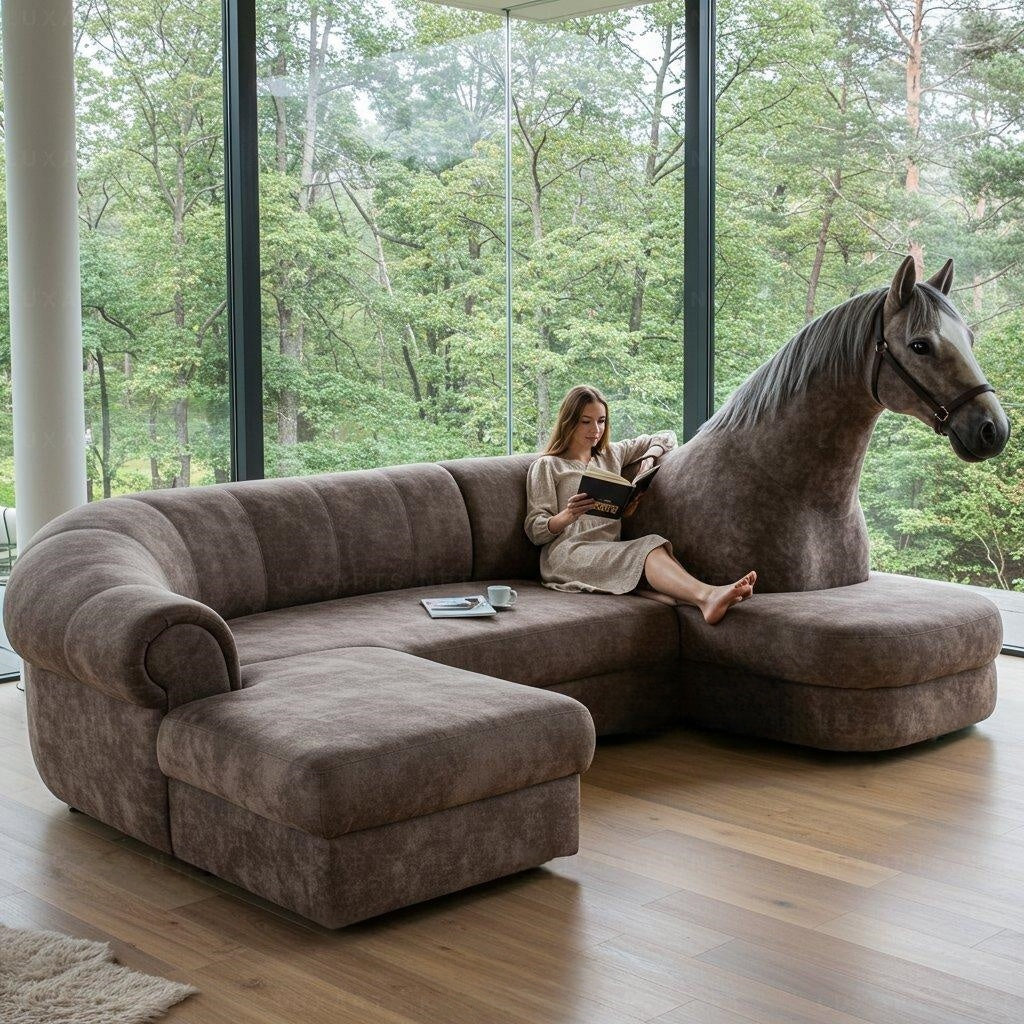 Horse Shaped Sofa — Unique & Stylish Furniture
