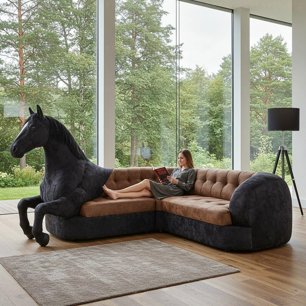 Horse Shaped Sofa — Unique & Stylish Furniture