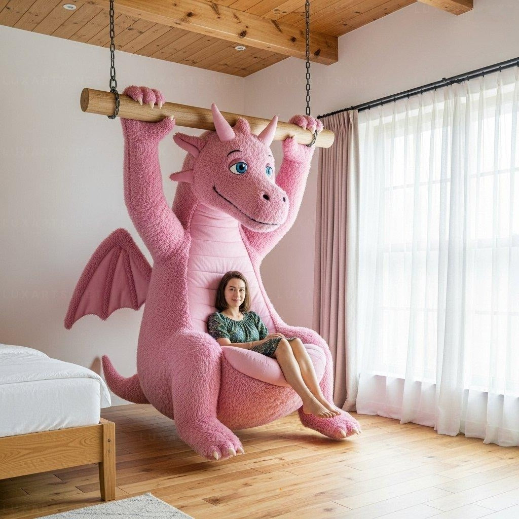 Dragon Shaped Swing Lounger