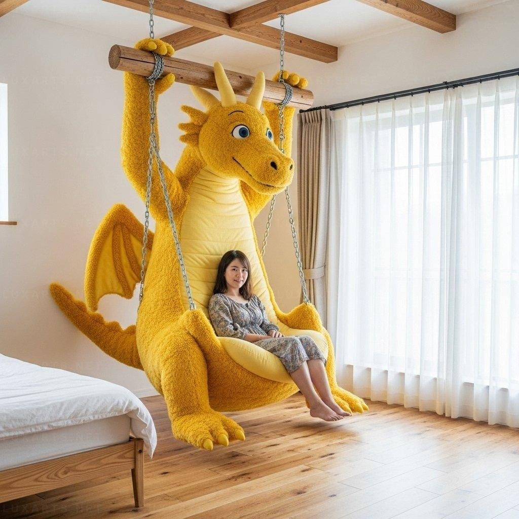 Dragon Shaped Swing Lounger